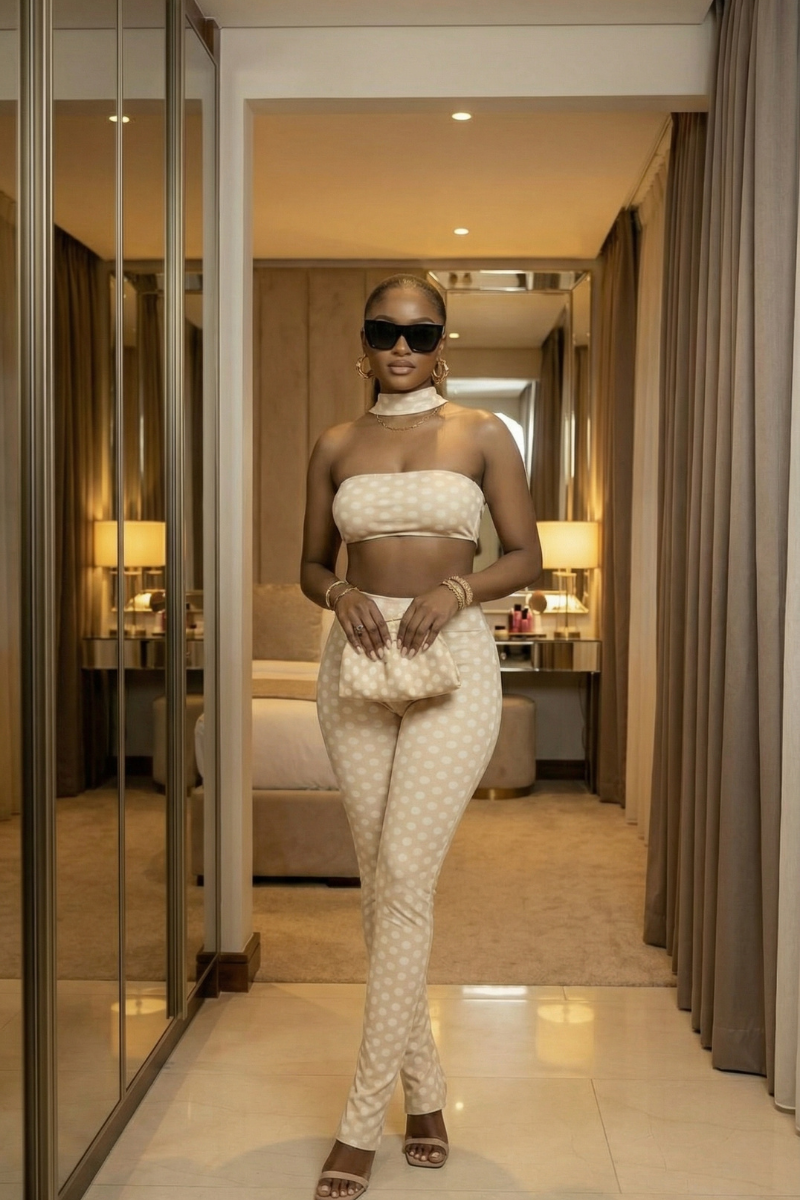 Beige Backless Boulevard